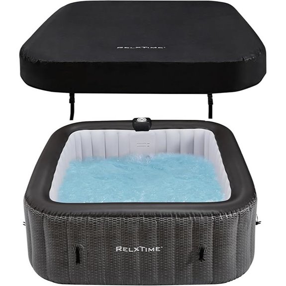 Inflatable Hot Tub for 4-6 People with Jets