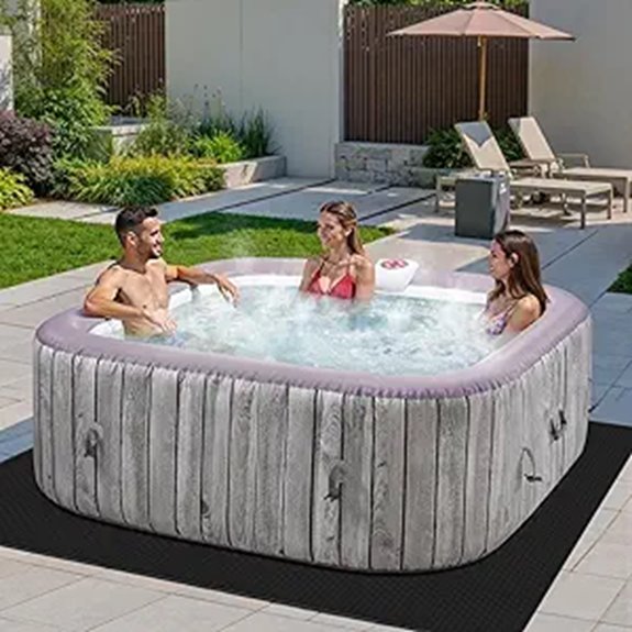 Inflatable Hot Tub for 4-6 People with Jets