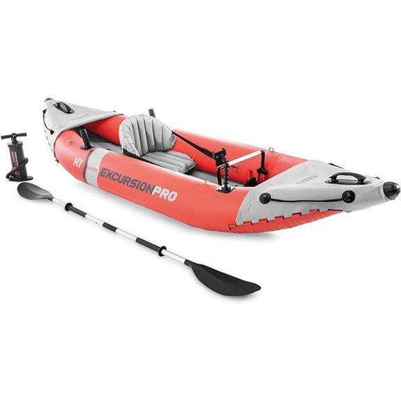 INTEX Excursion Pro K1 Inflatable Kayak Set
