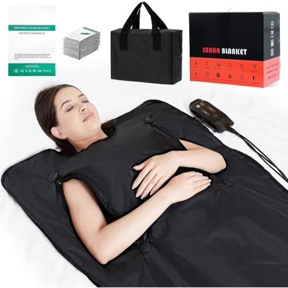 Infrared Sauna Blanket for Detox and Relaxation