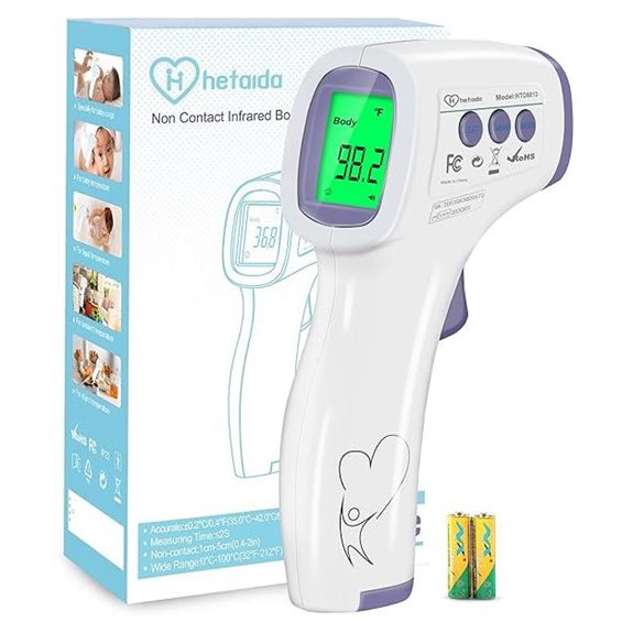 Digital Infrared Thermometer with Fever Alarm