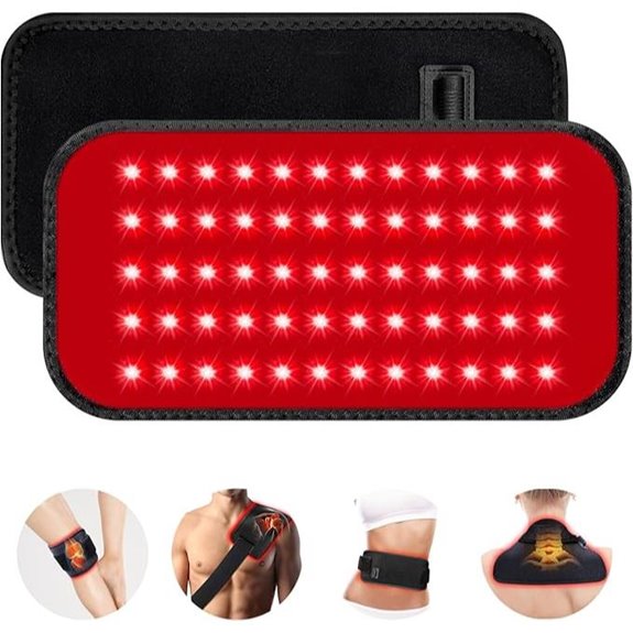 Red Light Therapy Belt with Infrared and Timer