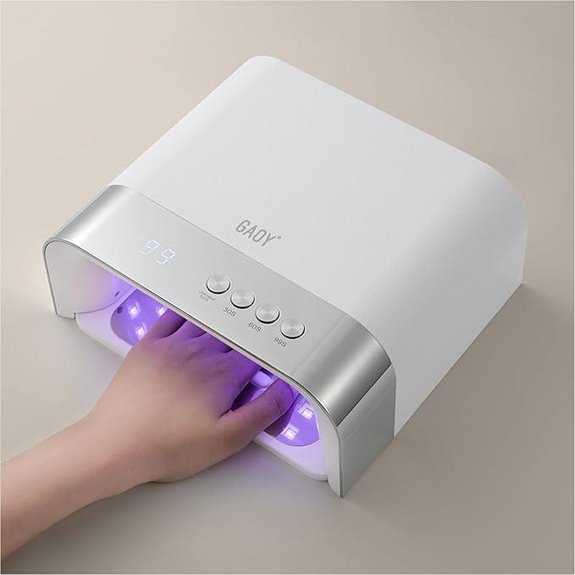 GAOY UV Nail Lamp with Infrared Sensor