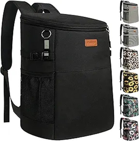 Camping Cooler Backpack for 30 Cans