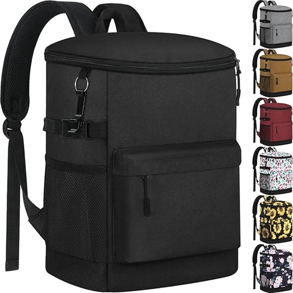 Cooler Backpack for 33 Cans Insulated Leak-Proof Bag