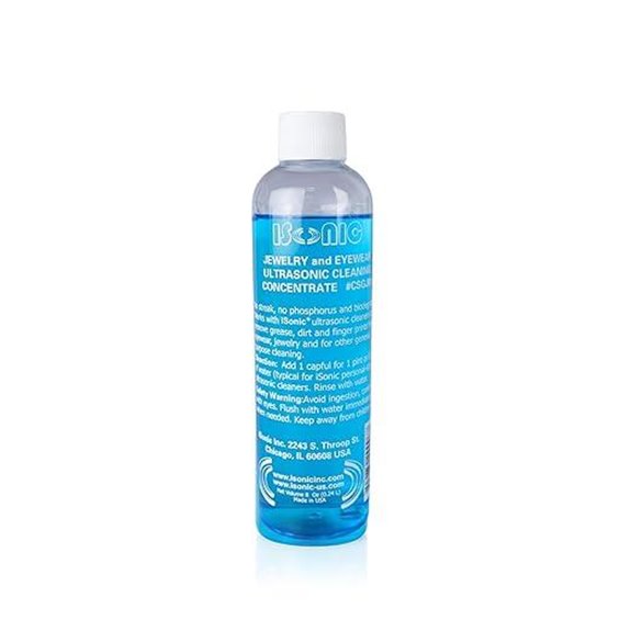 iSonic Jewelry & Eyewear Cleaning Solution (8 oz)