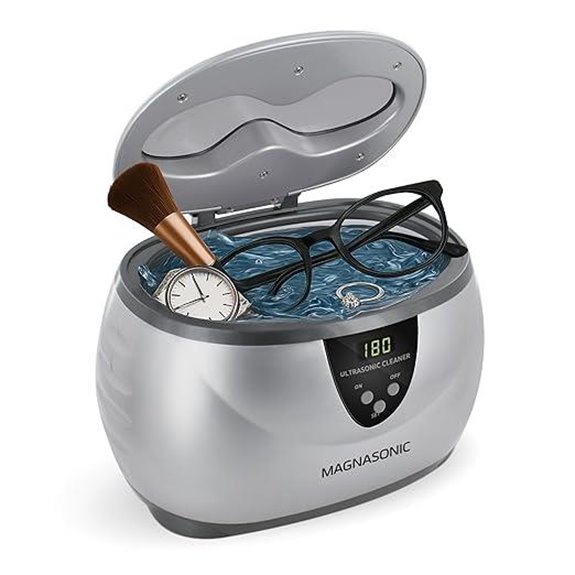Magnasonic Ultrasonic Jewelry Cleaner with Digital Timer
