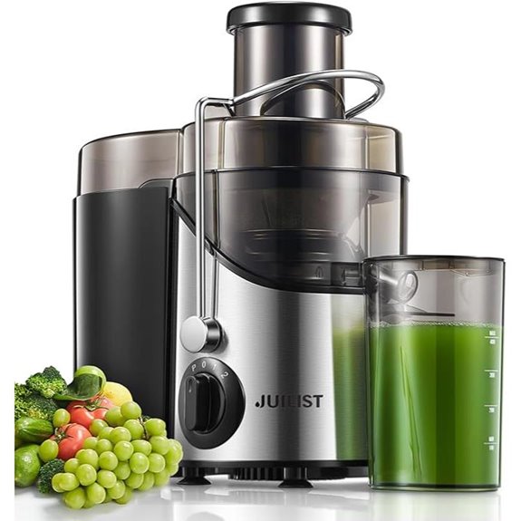 Juilist 3 Wide Mouth Juicer 800W 3-Speed