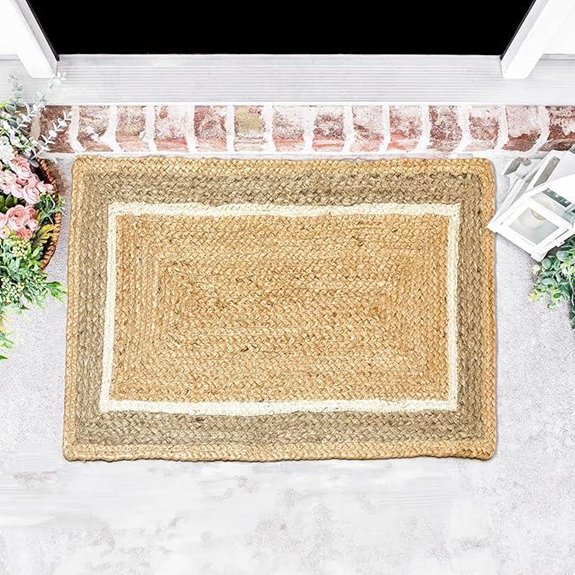 Chardin Home Jute Braided Rug 17x29 Inch