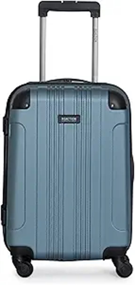 Kenneth Cole REACTION 20-Inch Granite Blue Spinner Luggage