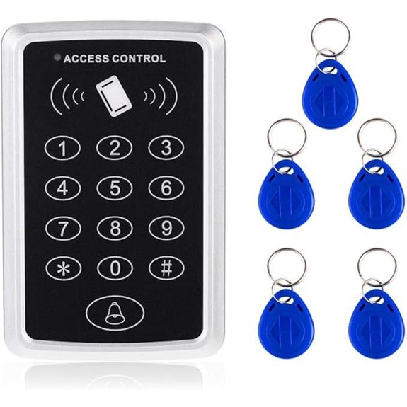 Door Access Control System with Key Fobs