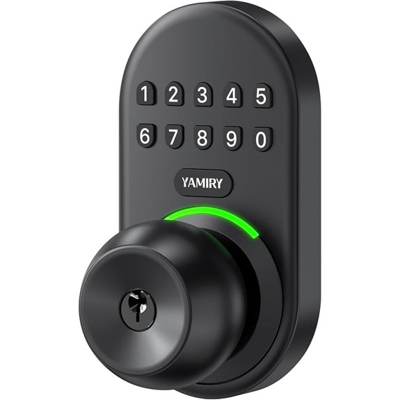 Yamiry Keyless Digital Door Lock with Handle