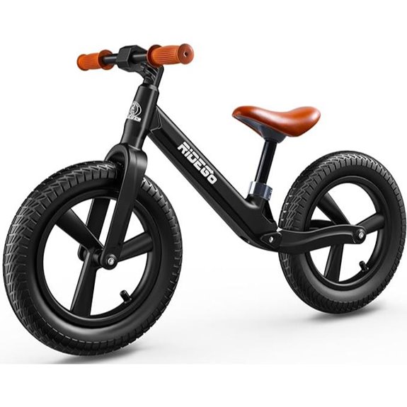 Ridego 14 Balance Bike for Kids 3-6 Years
