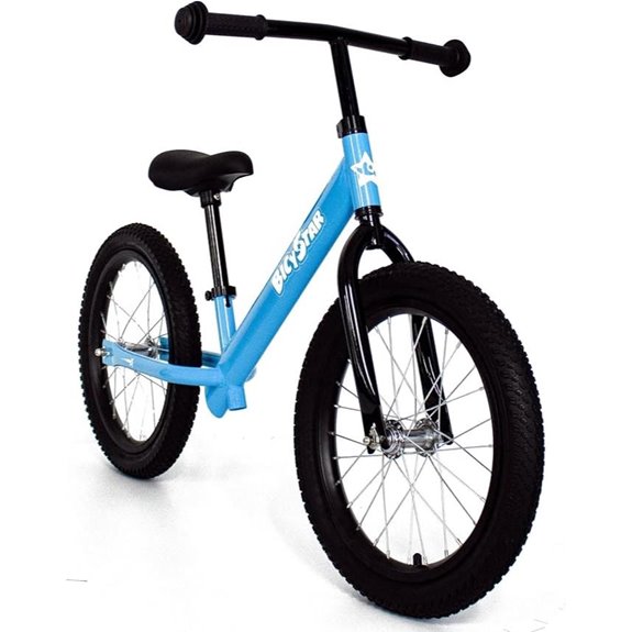 Kids 16-Inch Balance Bike with Air Tires