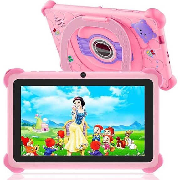 Kids 7-Inch Tablet with Parental Control and Case