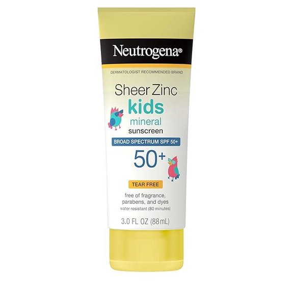 Neutrogena Kids Mineral Sunscreen SPF 50+ (3 oz)