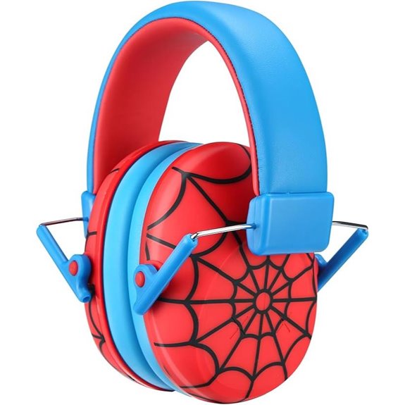 ProCase Kids Noise Cancelling Headphones - Red