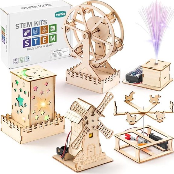 Yutin STEM Science Kits for Kids 3D Puzzles Building