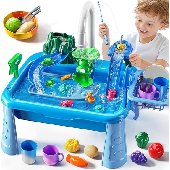 Water Table Play Sink Toy for Kids 2-8