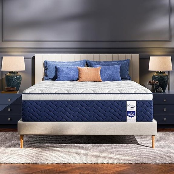 Firm King Hybrid Mattress with 7-Zone Support