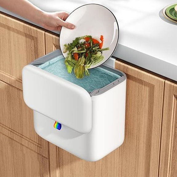 Kitchen Compost Bin for Countertop or Under Sink