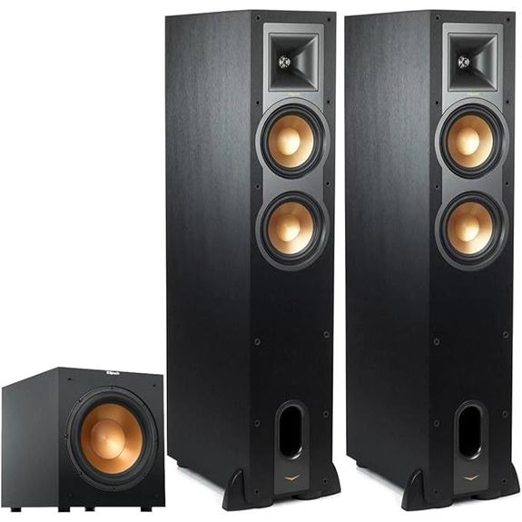 Klipsch R-26FA Dolby Atmos Floor Speakers & Sub