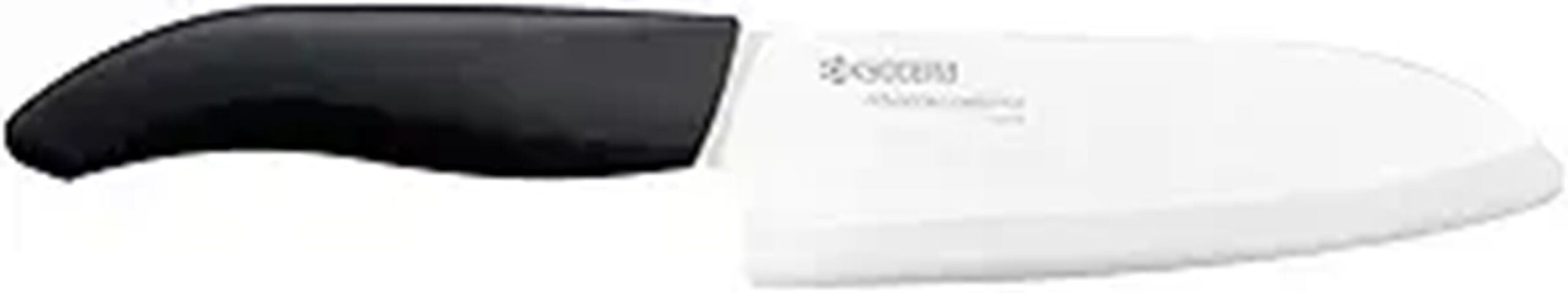 Kyocera FK-140-WH Ceramic Santoku Chef Knife