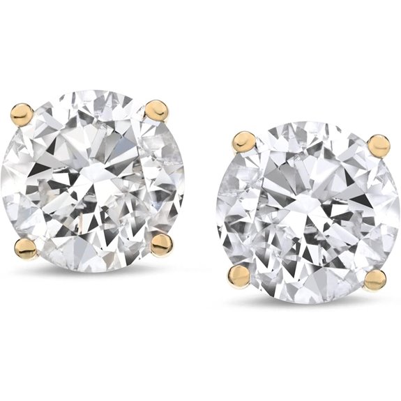 Certified Lab Grown Diamond Stud Earrings (1-6 ct)