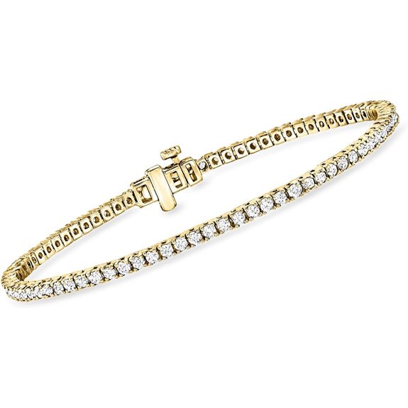 Ross-Simons 2 Ct Lab-Grown Diamond Tennis Bracelet