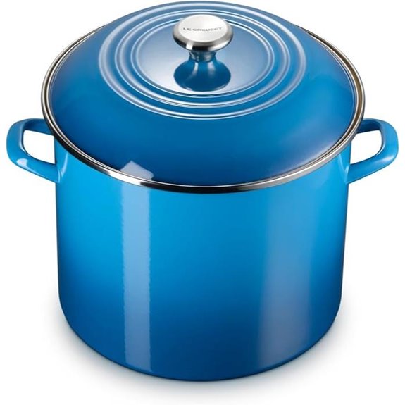 Le Creuset 16 qt. Enamel Steel Stockpot