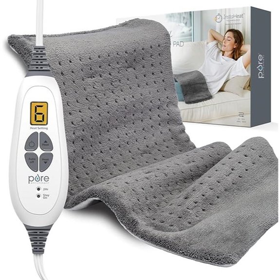 Pure Enrichment XL Heating Pad for Back Pain