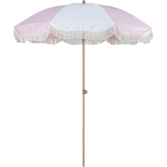Tempera 7ft Boho Beach & Patio Umbrella