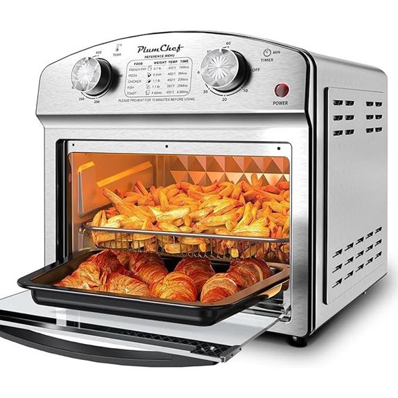 PlumChef 13 Qt Air Fryer & Toaster Oven
