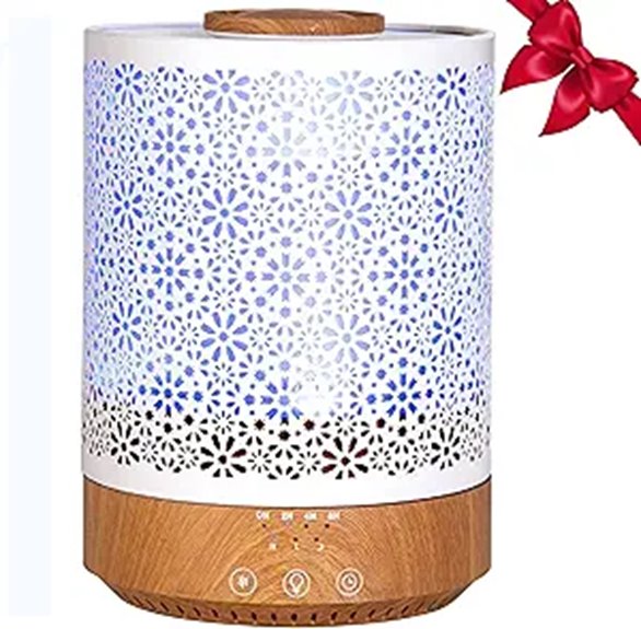 BlueHills 2500ML Humidifier & Essential Oil Diffuser Combo