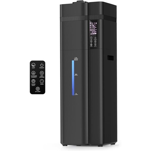 Large Room Humidifier with Auto Humidity & Timer