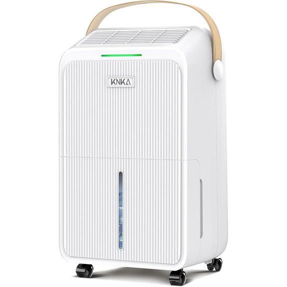 KNKA 2500 Sq.Ft Dehumidifier with Humidity Control
