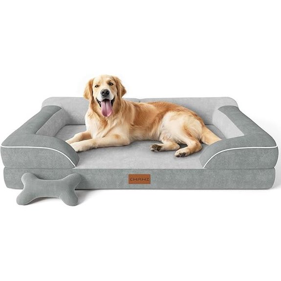 Extra Large Orthopedic Dog Bed with Cooling Gel