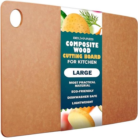Eco-Friendly Large Wood Cutting Board for Meal Prep