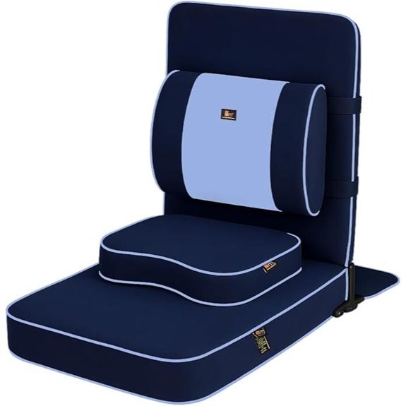 Friends Of Meditation Large Floor Chair with Cushion