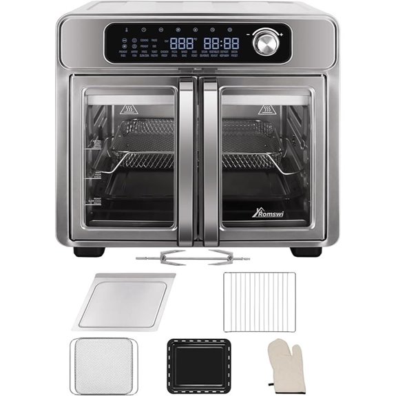 Large French Door Air Fryer Toaster Oven Combo