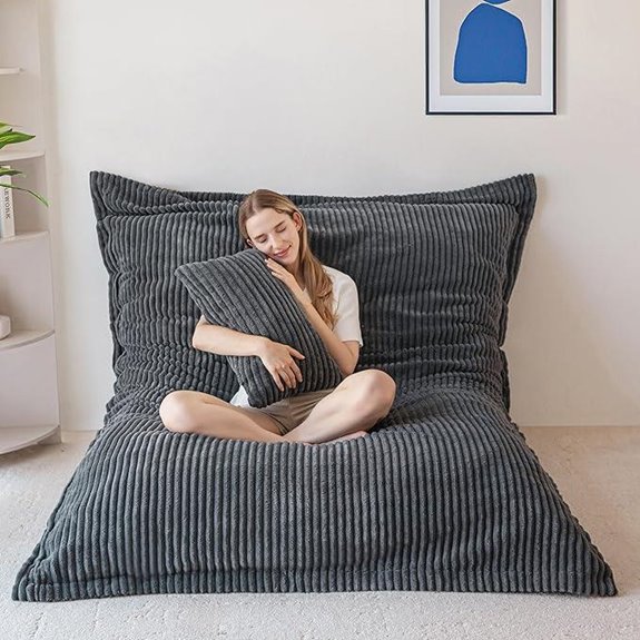 MAXYOYO Giant Bean Bag Chair with Pillow