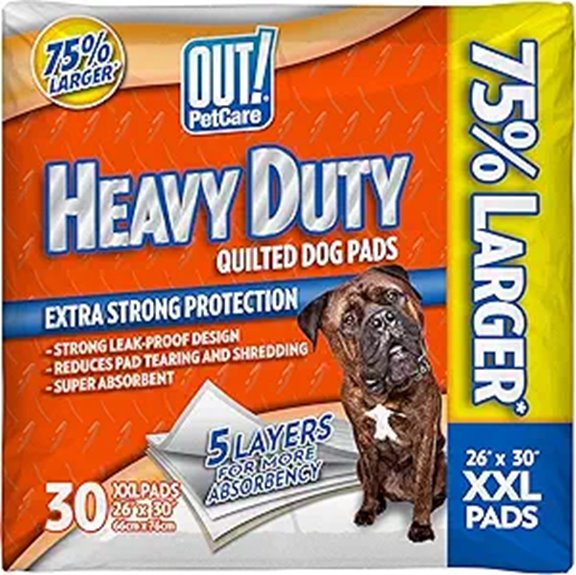 OUT! Petcare XXL Leak-Proof Puppy Pads (30 Count)