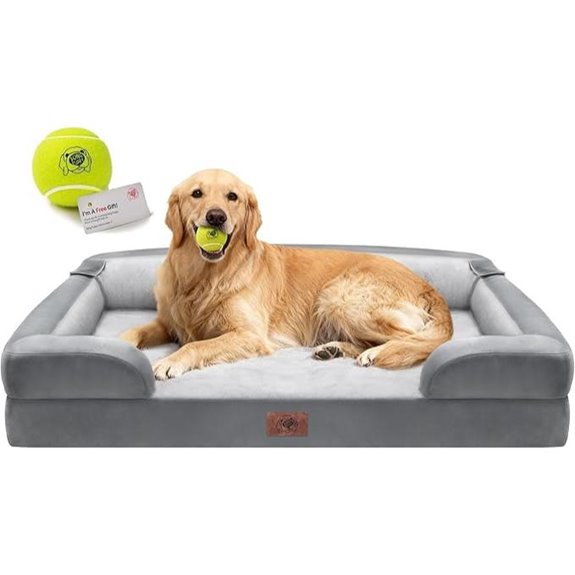 Extra Large Orthopedic Dog Bed with Removable Cover
