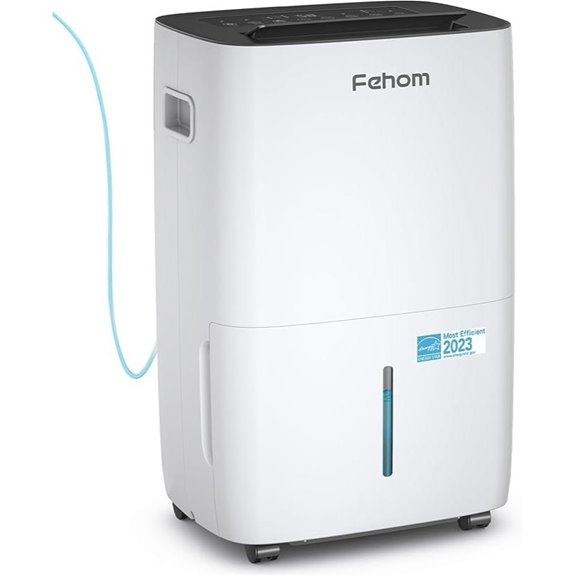 Fehom 150 Pints Dehumidifier with Pump for Large Rooms