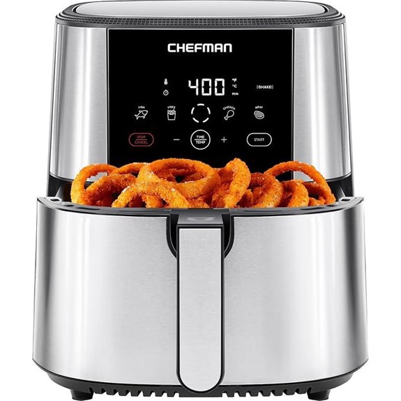 Chefman TurboFry Touch Air Fryer XL 8-Qt