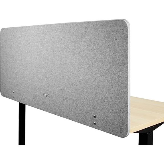 VIVO 60x24 Inch Privacy Panel and Desk Divider