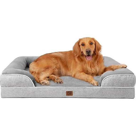 EHEYCIGA Large Waterproof Orthopedic Dog Bed