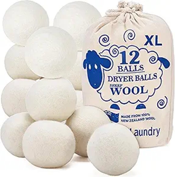 Handy Laundry Wool Dryer Balls (Pack of 12)