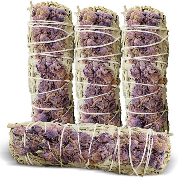 Lavender & White Sage Incense Sticks (Pack of 4)