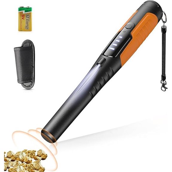 Metal Detector Pinpointer with LCD Display and 4 Modes
